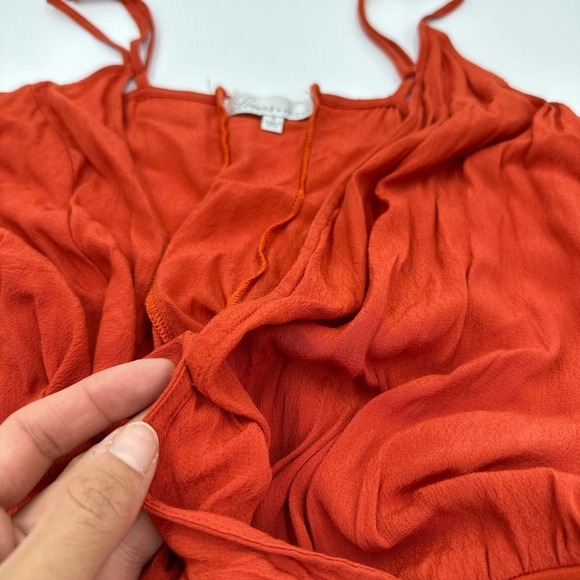 Lovers + Friends Vision Cami Bodysuit Red Size small - Picture 10 of 13